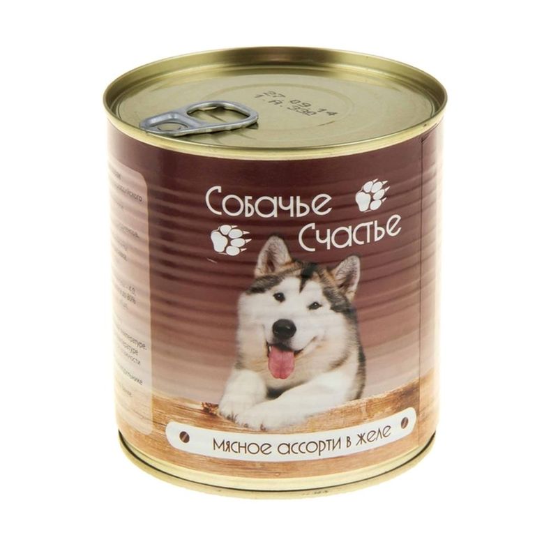 Мясное ассорти в желе, банка 410 гр