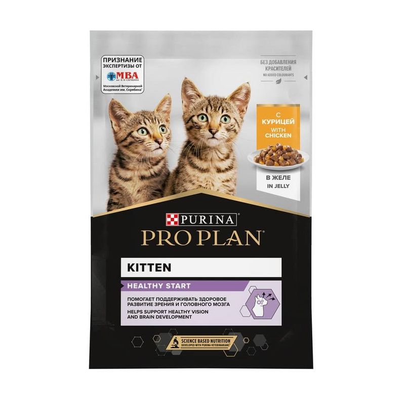 Cat Pouch Junior Chicken Healthy Start 85 гр