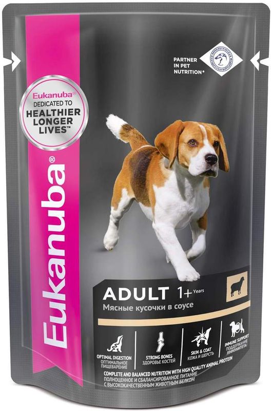 Eukanuba Dog Adult Pouch Lamb 100 гр