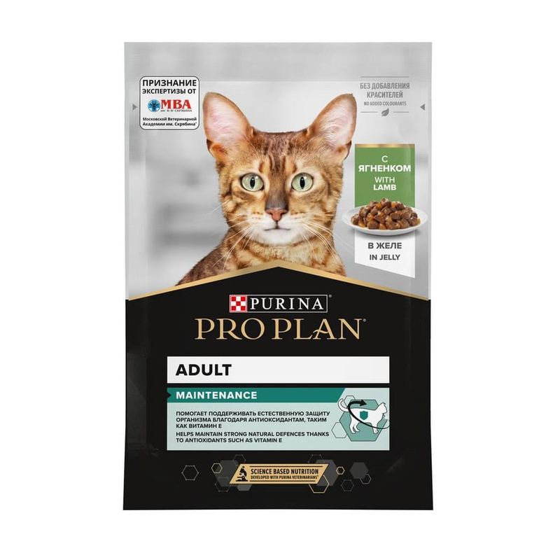 Cat Adult Pouch Lamb Maintenance 85 гр