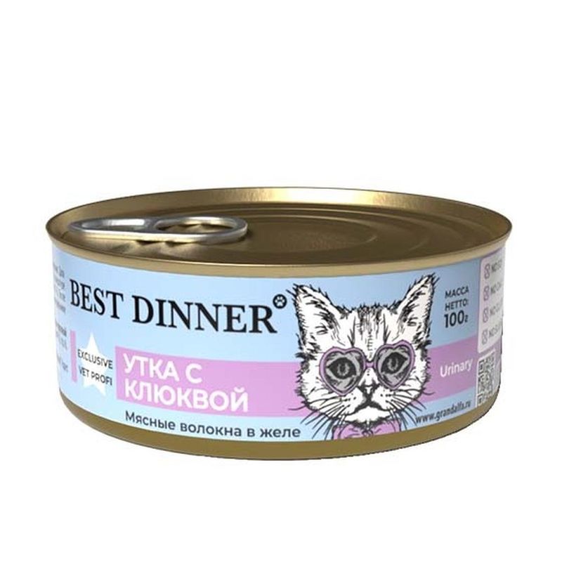 Exclusive Vet Profi Urinary Duck & Cranberry 100 гр