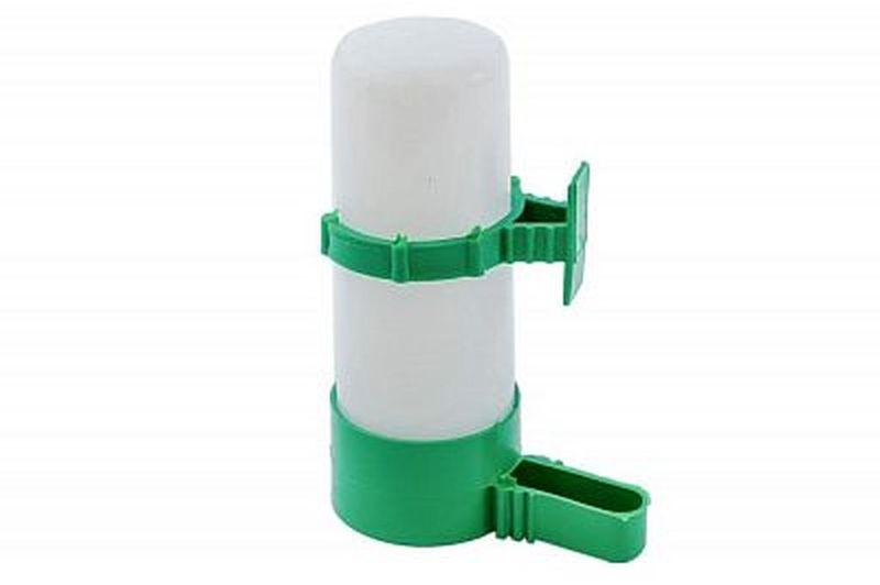 Поилка д/птиц пластиковая матовая 60 мл бежевая