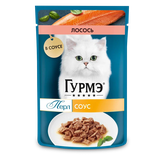 Perle, Нежное филе в соусе с лососем, пауч 75 гр