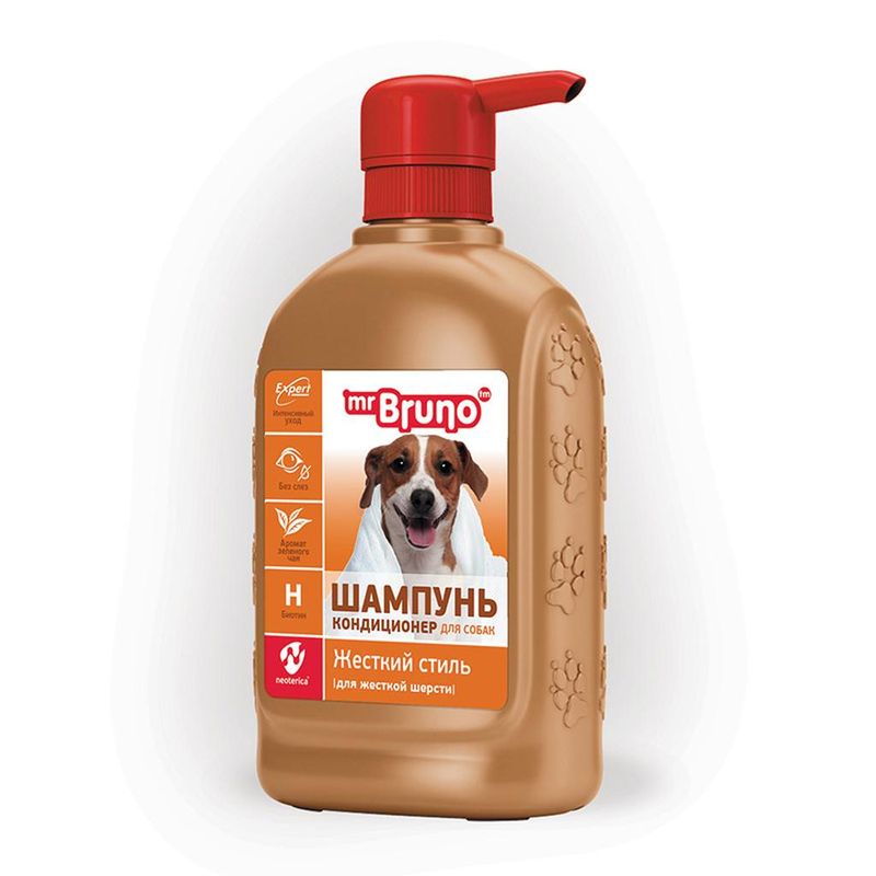 Шампунь-кондиционер "Жесткий стиль" для жесткой шерсти 350 мл