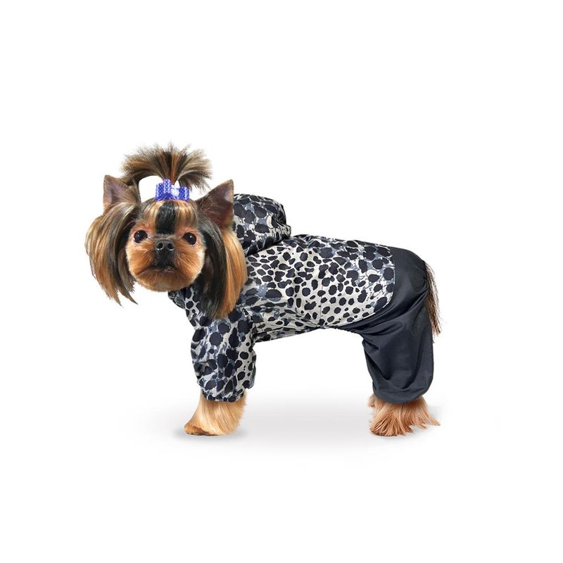 Дождевик "Леопард" черный M