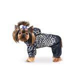 Дождевик "Леопард" черный M