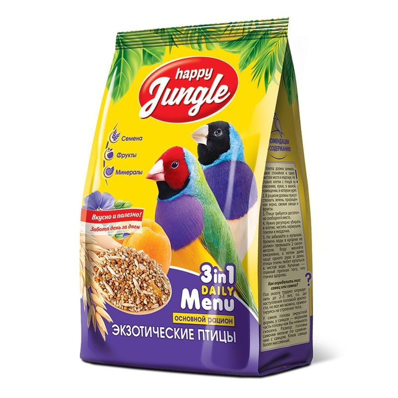 Корм для экзотических птиц HJ 500 гр