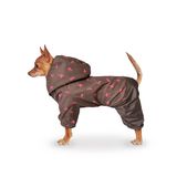 Дождевик "Ласточки" коричневый S