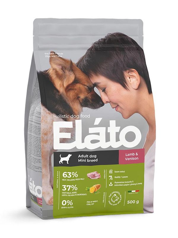 Elato Holistic Adult Dog Mini Lamb & Venison 2 кг