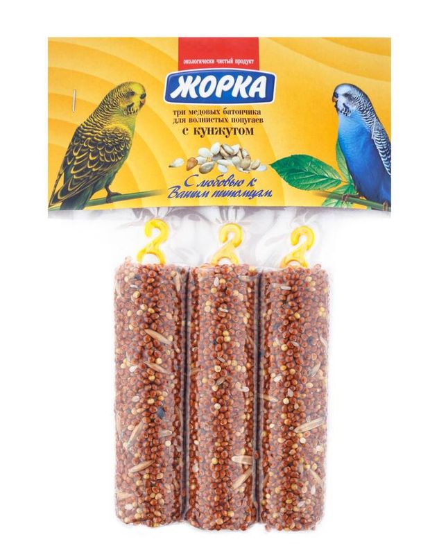 Медовые батончики для попугаев, 3 шт (120 гр) Морская капуста