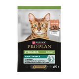 Корм для стерилизованных кошек с лососем в соусе 85 гр