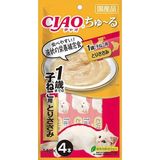 CIAO Churu, Лакомство-пюре для котят с куриным филе 4 х 14 гр