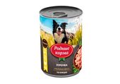 Консервированный корм для собак "Курочка по-елецки" 410 гр