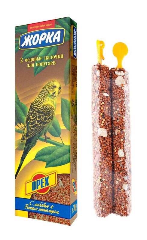 Медовые палочки для попугаев, 2 шт Морская капуста
