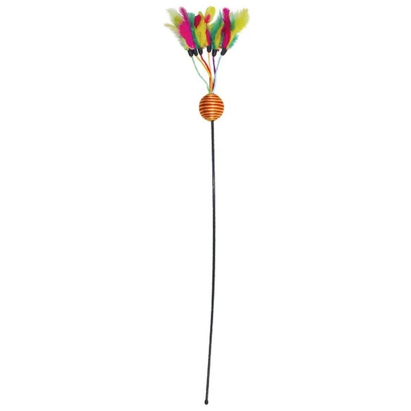 Удочка-дразнилка "Карнавал" 65 см