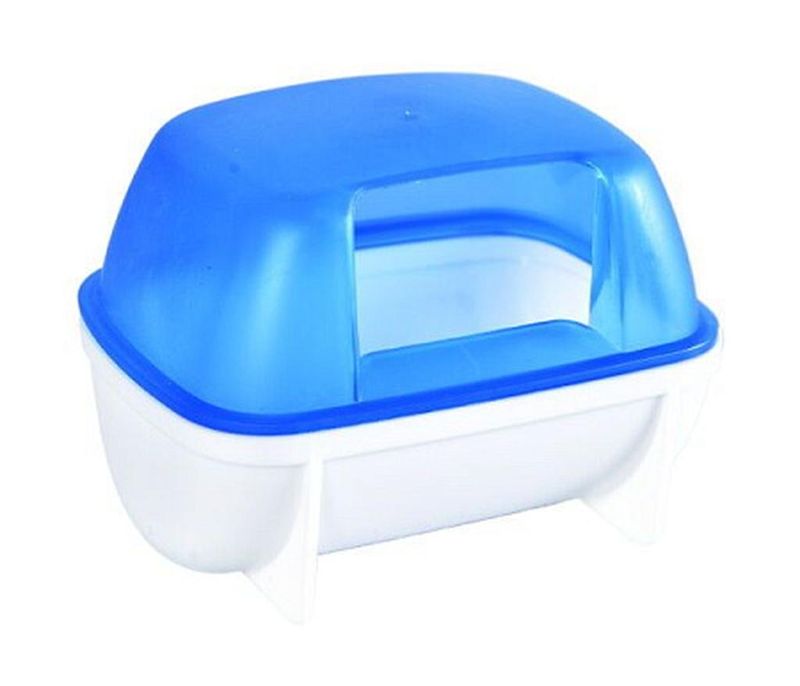 Купалка д/мелких грызунов пластиковая 12,2*8,8*9,2 см