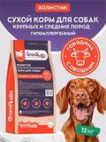 Сухой корм холистик для собак крупных и средних пород "Говядина с овощами" 12 кг