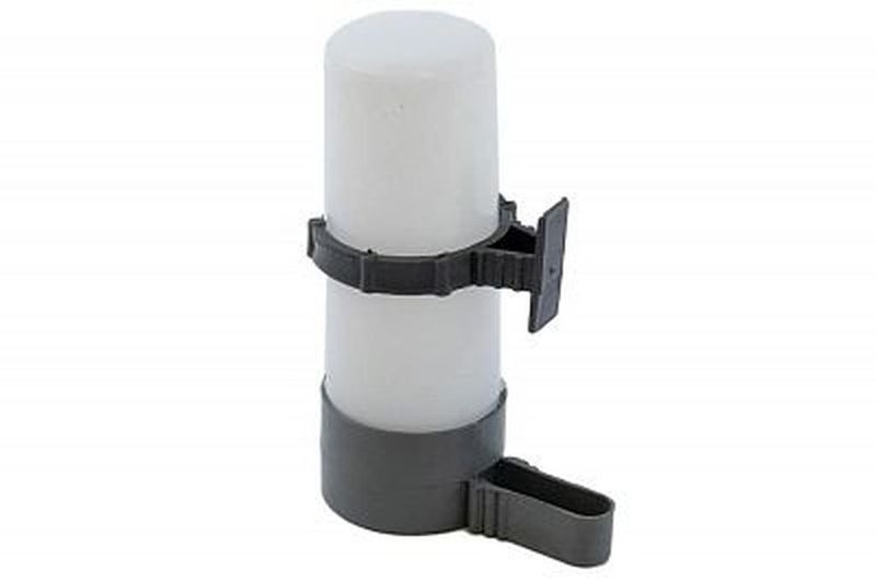 Поилка д/птиц пластиковая матовая 60 мл бежевая