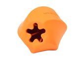 Игрушка для собак Твистер с ароматом курицы оранжевая 8*8 см