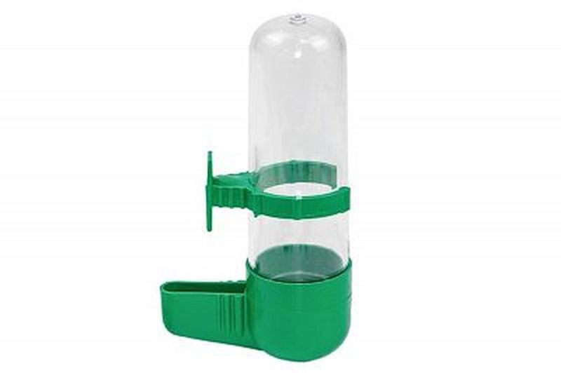 Поилка д/птиц пластиковая 75 мл бежевая