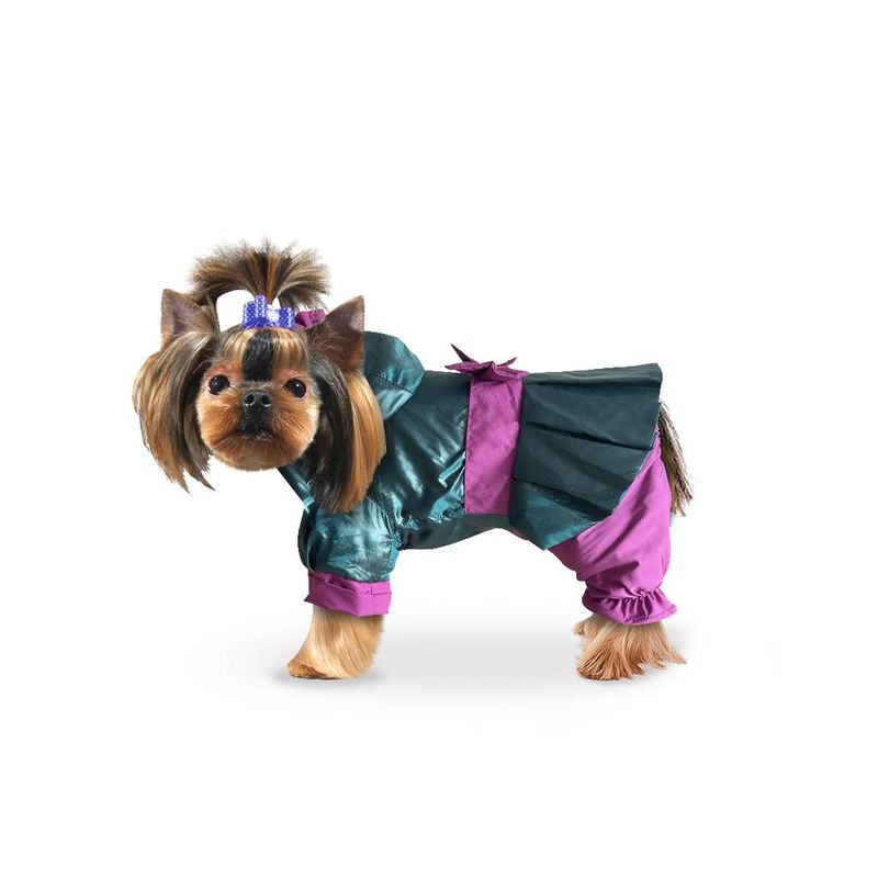 Демисезонный комбинезон "Кокетка" изумруд L