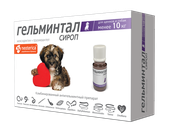 Сироп от гельминтов для собак до 10 кг и щенков