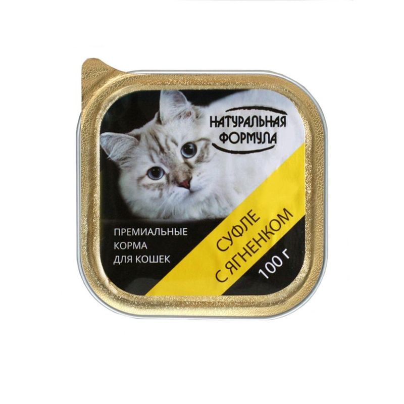 Суфле для кошек ягненок 100 гр