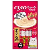 CIAO Churu, Лакомство-пюре для кошек с тунцом Магуро 4 х 14 гр