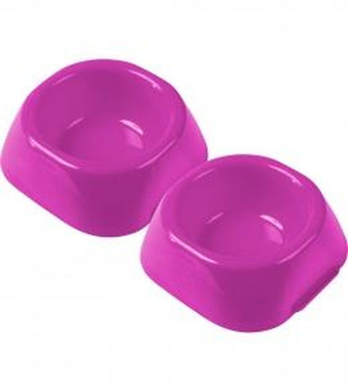 Миска двойная для кошек Экстра 2*230 мл