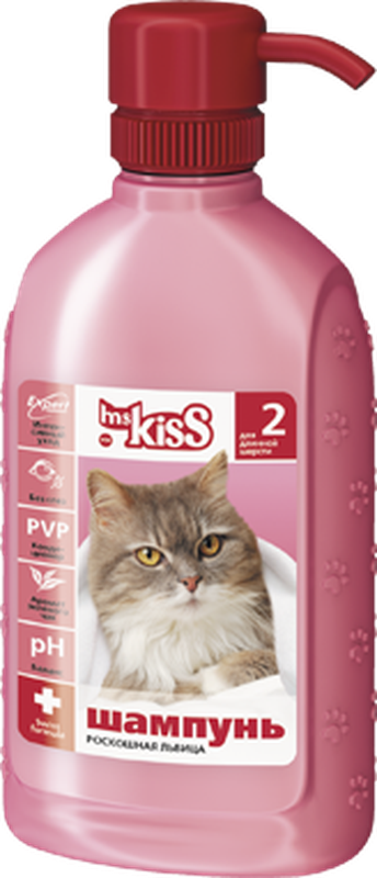 Шампунь-кондиционер "Роскошная львица" для длинной шерсти 200 мл